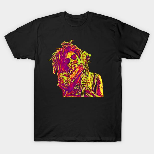 Lenny's Melody Manifest Fashion Statements with Kravitz Flair T-Shirt by Thunder Lighthouse